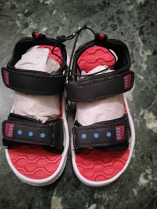 Brand new Kids Black & Red Sandals in size 9