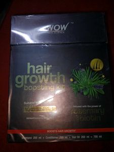 WOW Hair Growth Kit Includes Oil Shampoo Condi