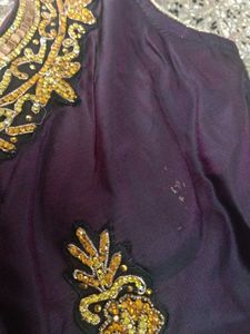 Embroidered Anarkali Gown