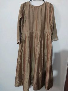 Embroidered Silk Kurta