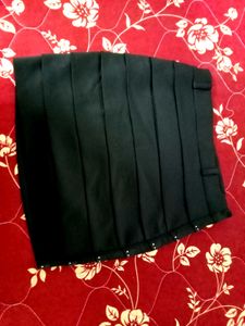 Chic Black Skirt with Embellishments