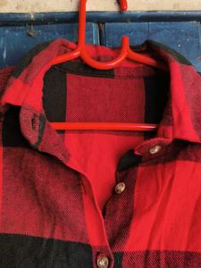 Red &amp; Black Buffalo Plaid Shirt
