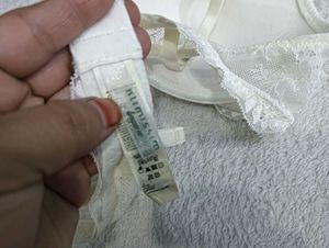 White,🇦🇮 Lace pedded, 🇲🇾 ❄️ Bra