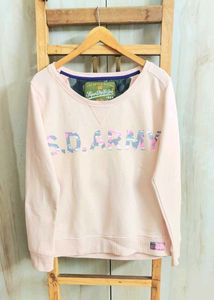 Pink US Army Graphic Sweatshirt Size-38