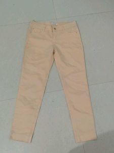 Peach Skinny Jeans