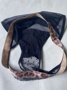 Sheer Black Briefs
