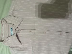 Chic Pink Striped Button-Up Shirt