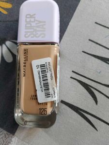 Maybelline Superstay Foundation / no used 125