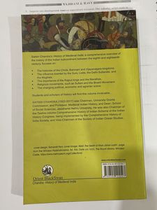 History of Medieval India by Satish Chandra UPSC