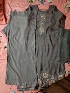 Elegant plazo suit
