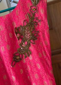 Vibrant Pink Embellished Lehenga Choli