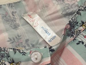 Cute Floral Print Girls' Set