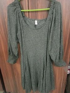 Sparkly Knit Mini Dress