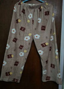 Cute Bear Print Pajama Pants