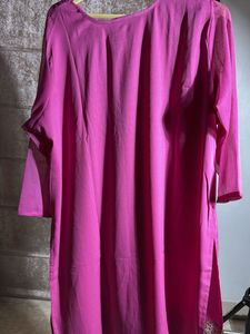 Elegant Pink Suit With Salwaar