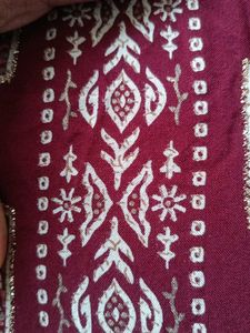Stylish Maroon Printed Kurta