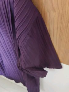Men's Purple Short Sleeve Shirt