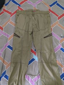 Men's Olive Green Cargo Pants