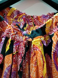 Multicolored Dhoti Pants