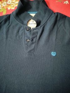 DUKE Dark Blue Polo T- Shirt with Heart Log💙