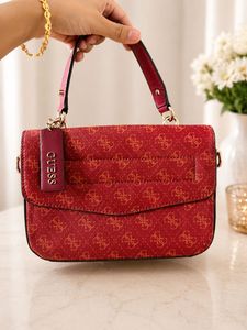 Guess Red Monogram Bag(Original)