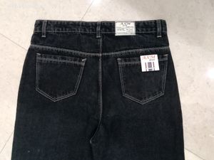 Stylish Black Wide-Leg Jeans