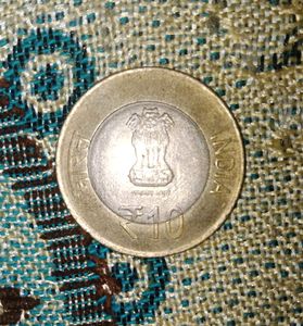 10 Rupees Mata Vasno Davi Coin