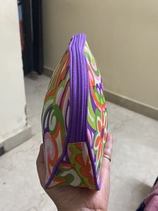 Clinique Flower Cosmetic Bag