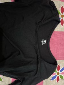 Black Long Sleeve Top