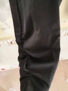 Chic Black Pants with Chain Detail