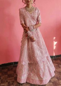 PINK BRIDAL LEHENGA