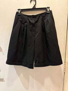 Chic Black Culottes and cami Top