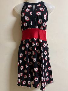 Korean Pintrest Flared One Piece🖤