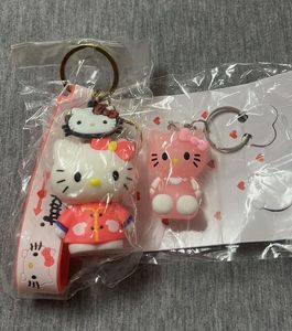 Cute Hello Kitty Keychain Set