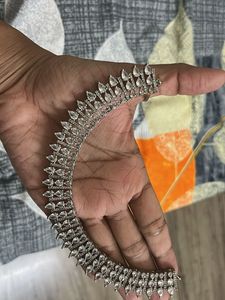 stone  Necklace with earrings