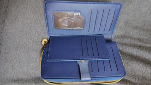 Blue Cartoon Wallet