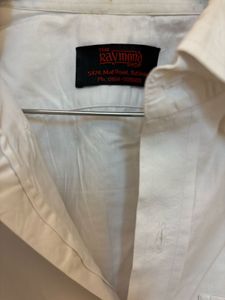 Classic White Men's Shirt