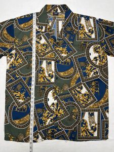 Baroque Gold Print Shirt | Versace Vibe