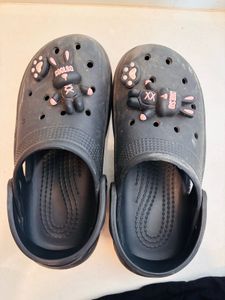 Cute Clogs with Bunny Charms