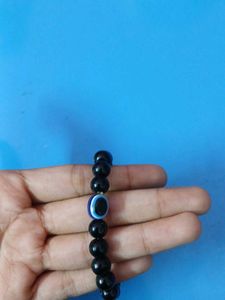 Evil Eye Black Bead Bracelet