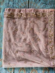Stunning Pink Embroidered Lehenga Set