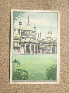 Vintage Brighton Royal Pavilion Print