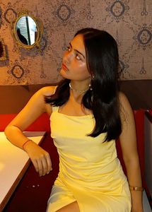 Butter Yellow Ruched Maxi Dress