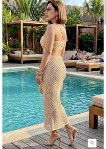 Mesh Cover-Up Dress