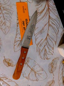 super sharp stainless steel Knife, wooden handle