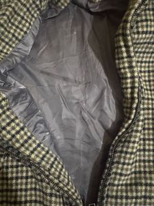 Men's Vintage Houndstooth Bomber Jacket