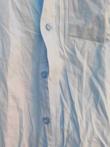 Men's Light Blue Button-Up Shirt