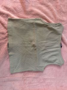 Pista coloured Zip Front Tank Top