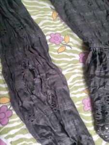 Women's Peplum Tie-Up Top