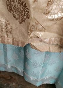 Gold Patterned Skirt